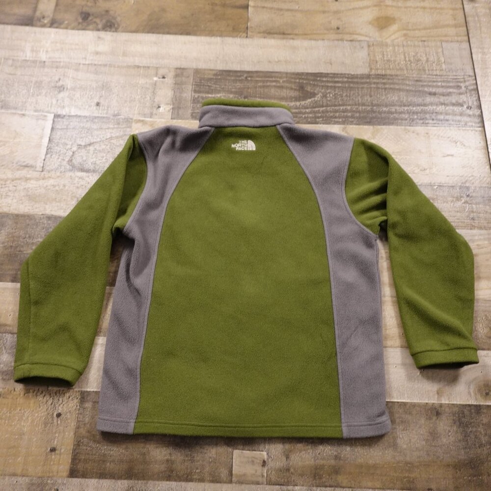 The North Face fleece jacket boy's large green - Picture 7 of 10